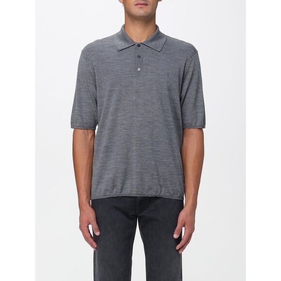 SAINT LAURENT Other - Saint Laurent Polo Shirt Men Grey